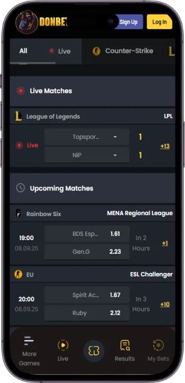 Donbet esports