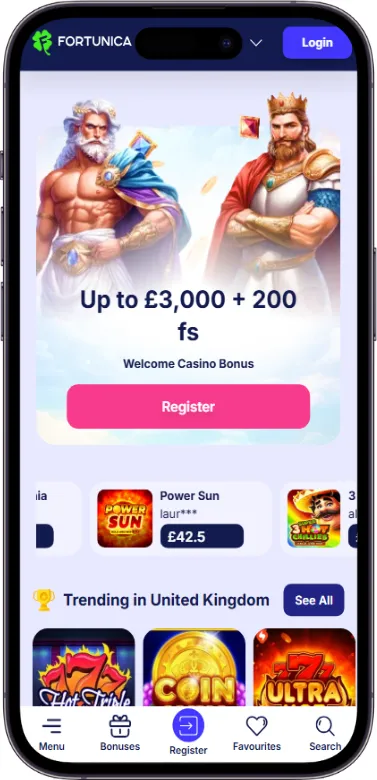 fortunica homepage