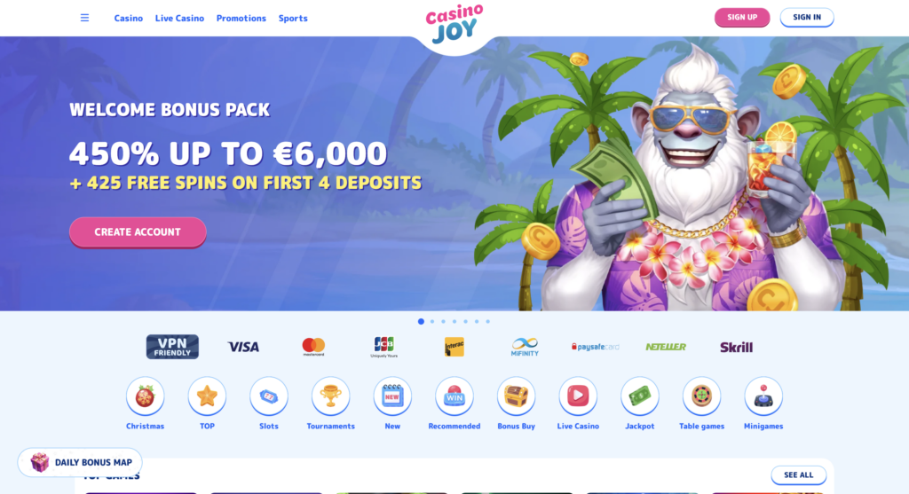 Casino Joy Online